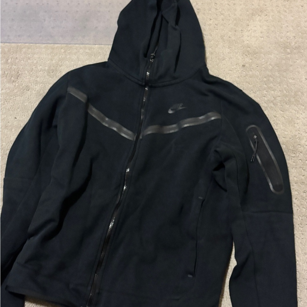 Nike Black Tech Fleece Jacket